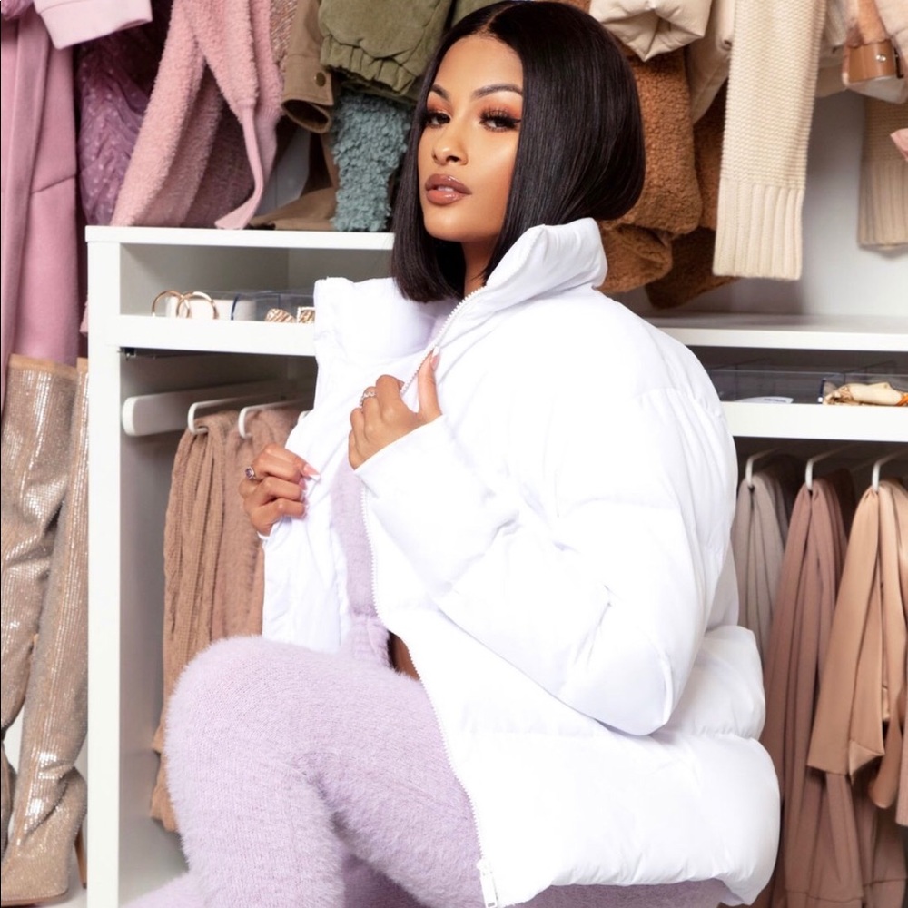 White Puffer Jacket